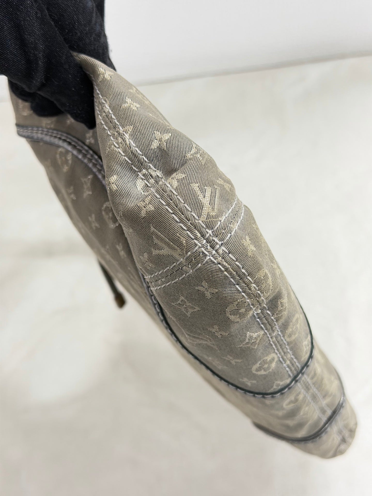 LOUIS VUITTON Monogram Denim Hobobag