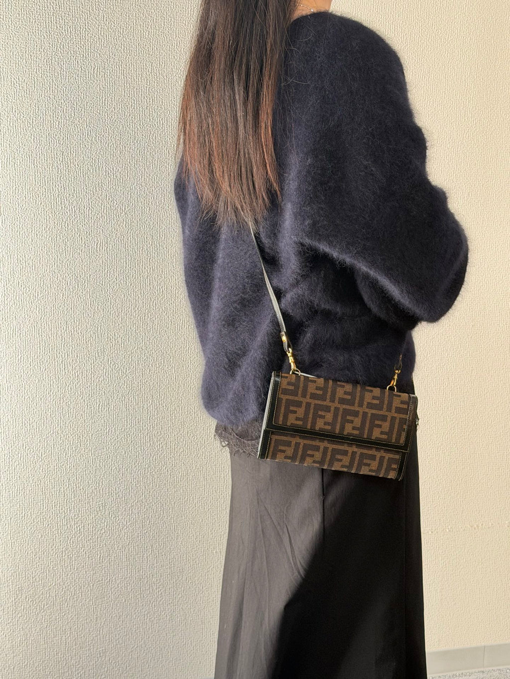 FENDI Zucca WOC Shoulderbag
