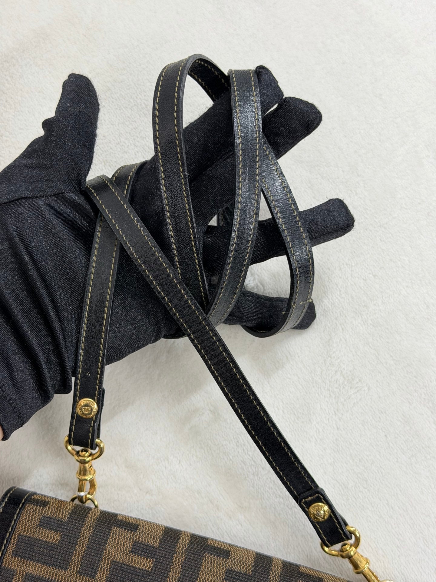 FENDI Zucca WOC Shoulderbag