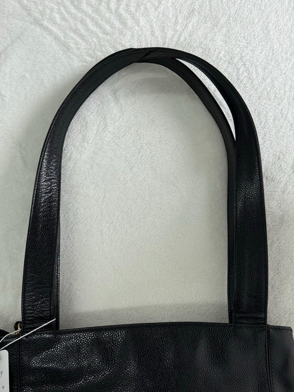 Authentic Chanel Caviar Leather Tote Shoulder Bag