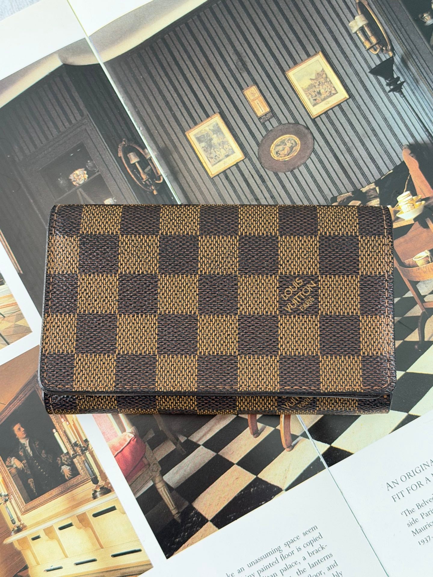 Louis Vuitton Damier Portefeuille Trésor Wallet  Thank you for viewing this item.