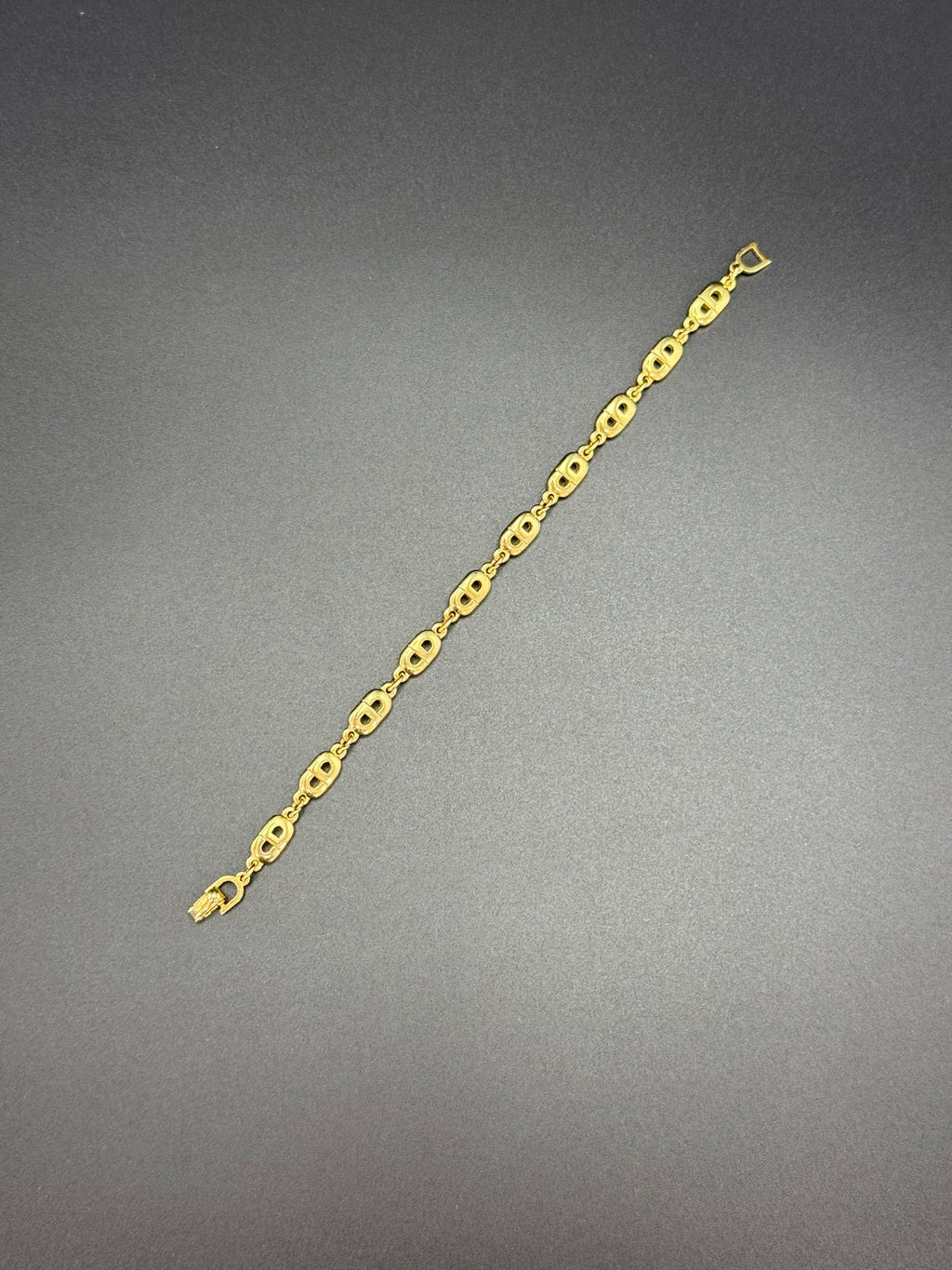 Christian Dior Vintage CD link Bracelet