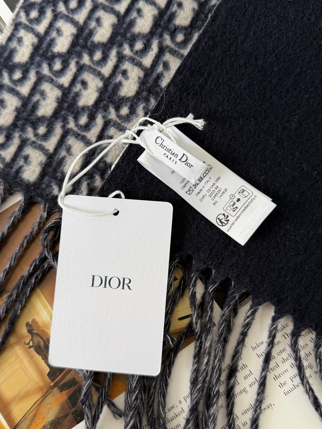 Dior Cashmere scarf