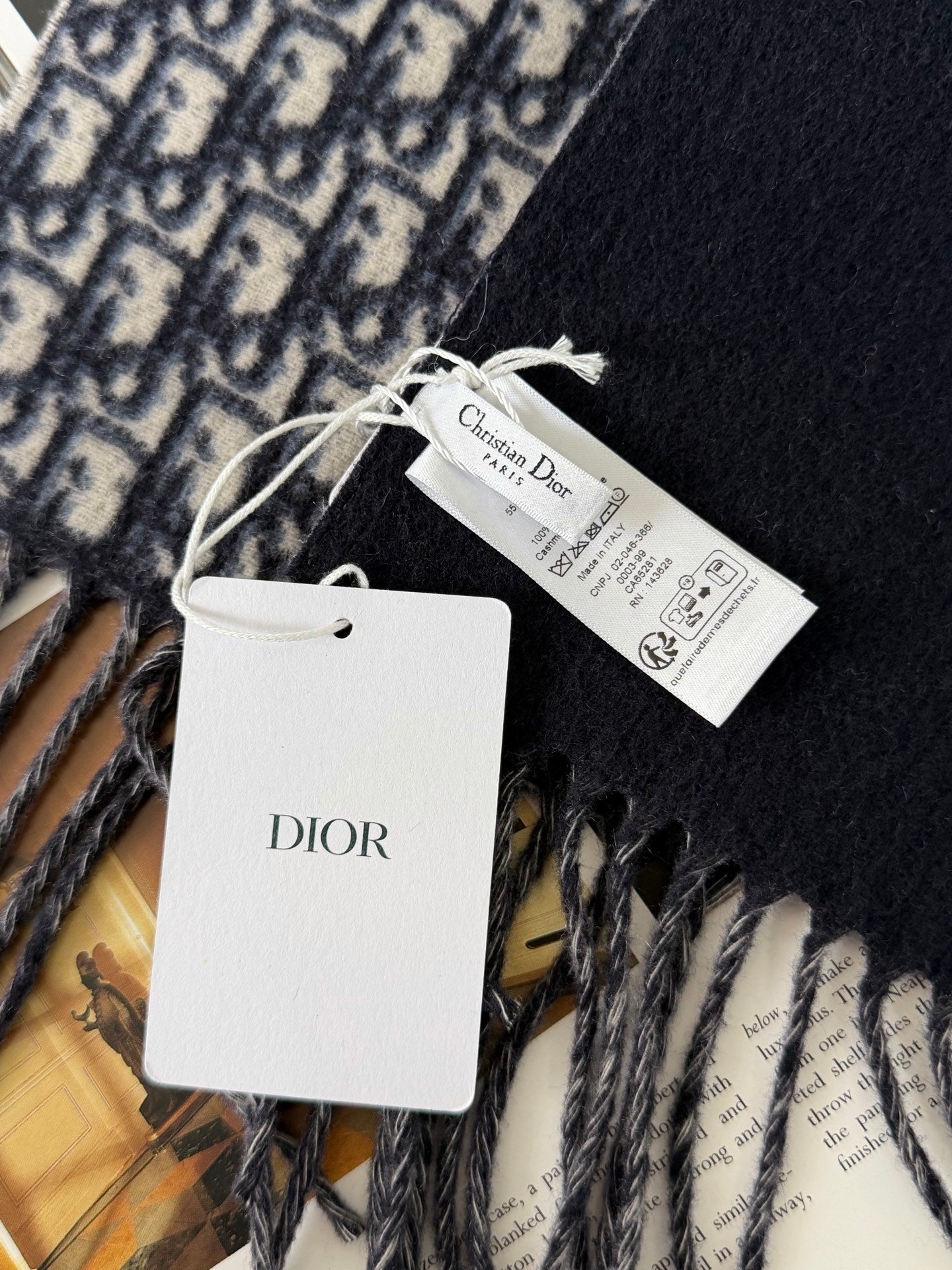 Dior Cashmere scarf