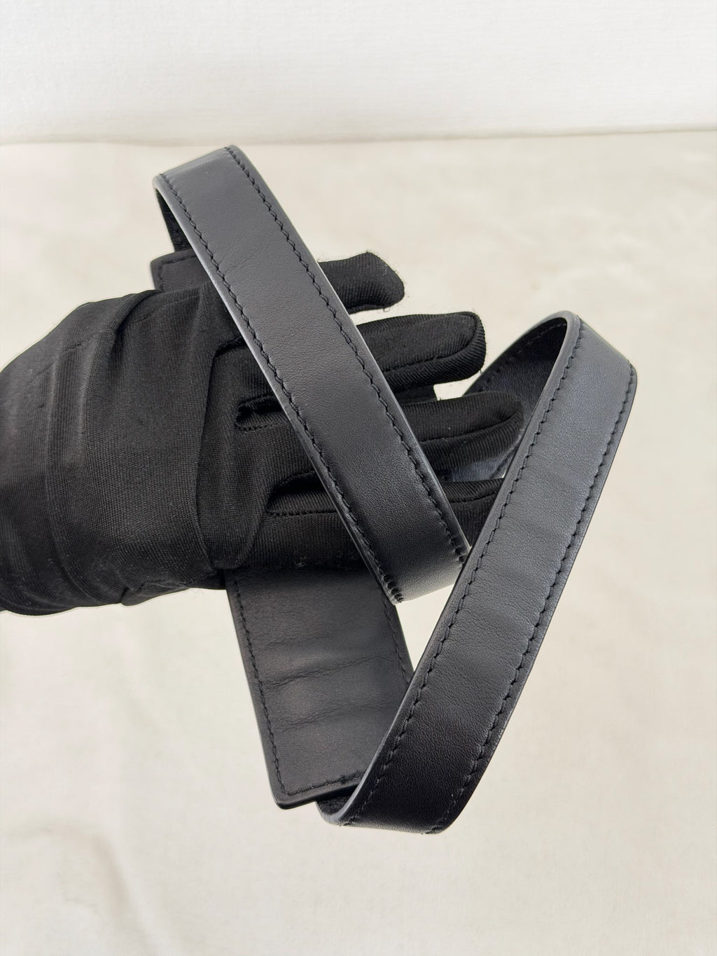 Celine 2011 Black/Canvas Medium Trapeze Top Handle Bag