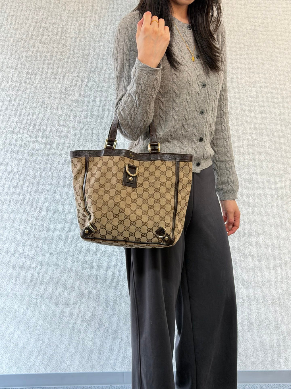 Gucci GG Canvas Abby Tote Bag