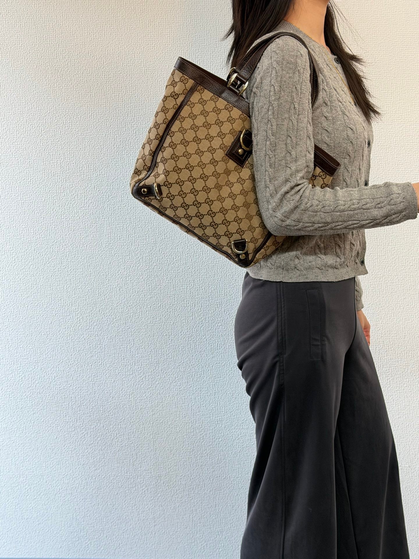 Gucci GG Canvas Abby Tote Bag