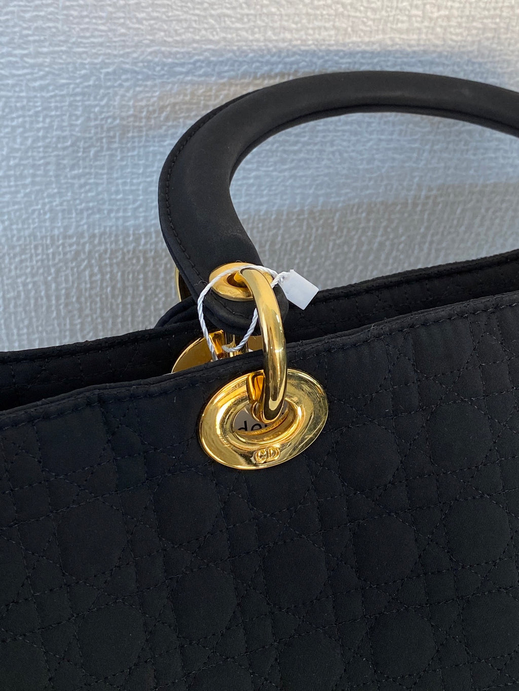 Dior Lady Dior cloth handbag