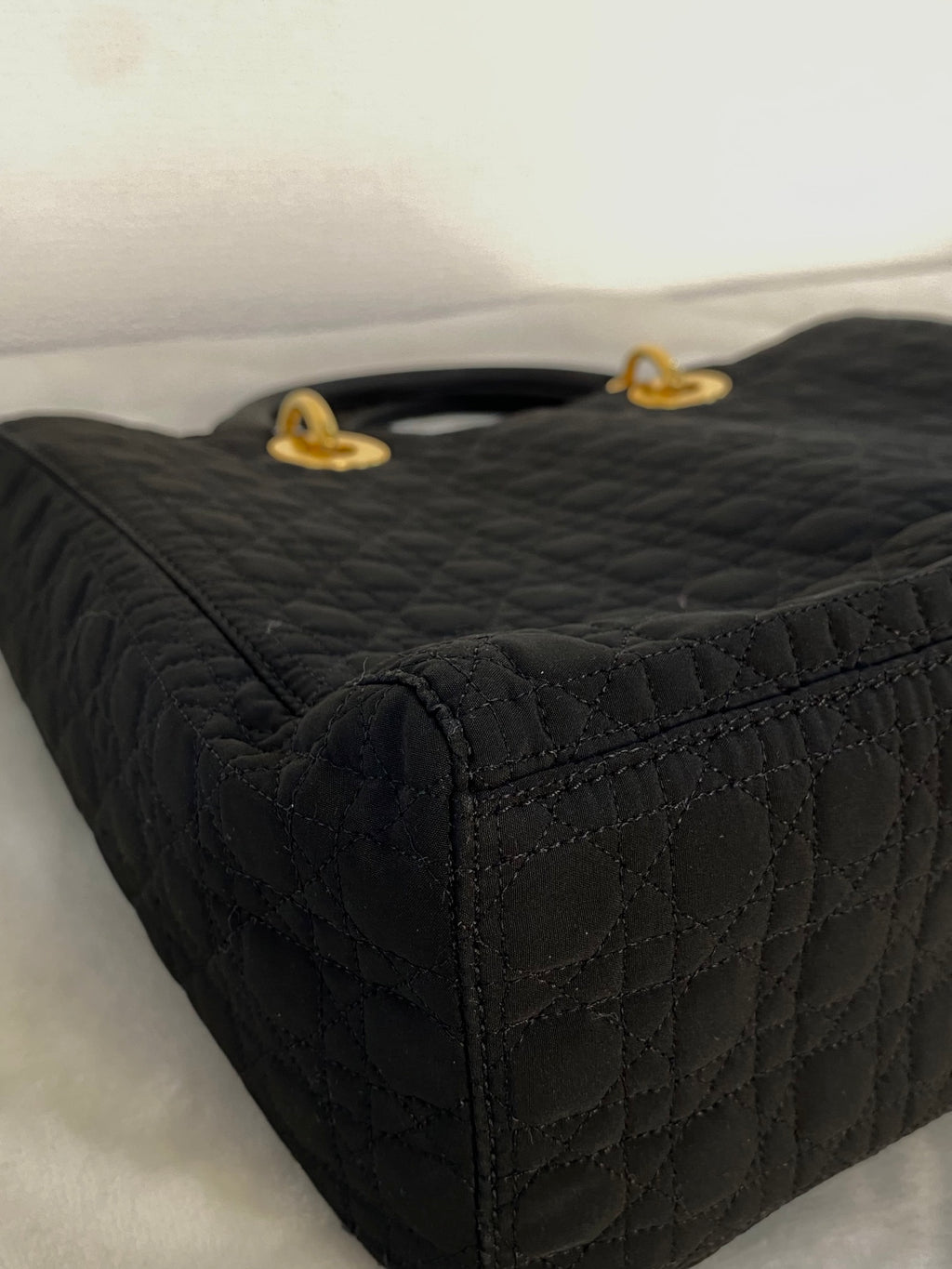 Dior Lady Dior cloth handbag