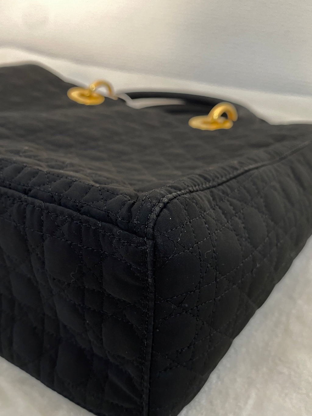 Dior Lady Dior cloth handbag