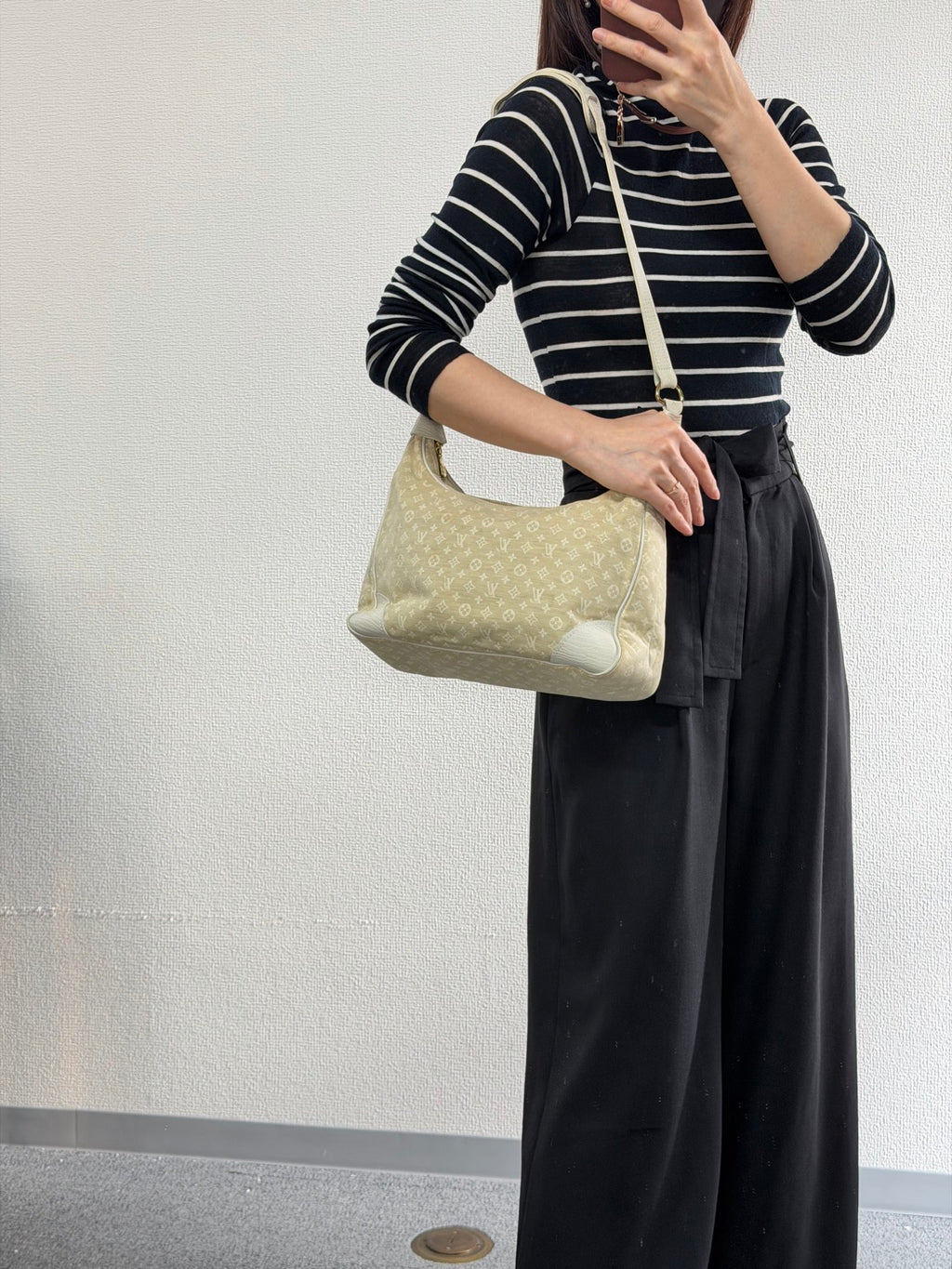 Louis Vuitton Dune Monogram Mini Lin Boulogne Bag
