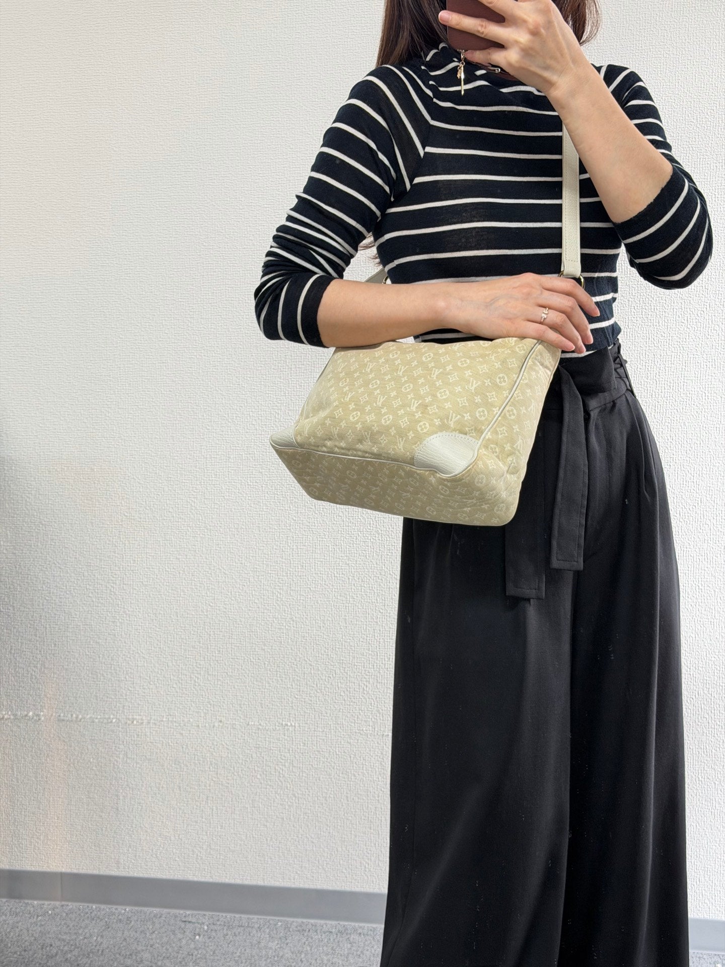 Louis Vuitton Dune Monogram Mini Lin Boulogne Bag