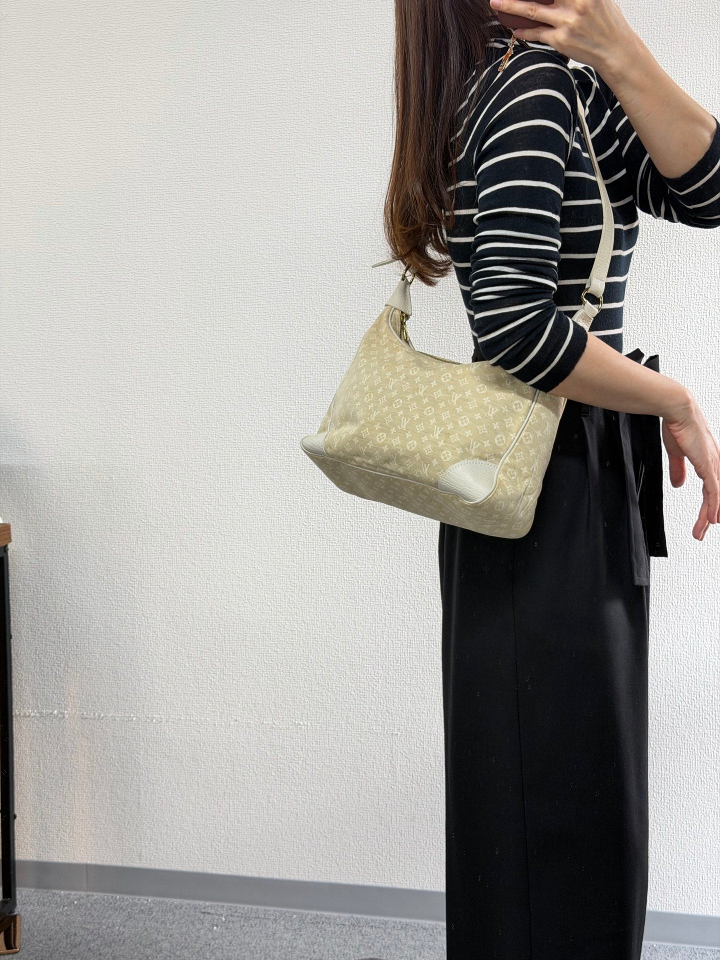 Louis Vuitton Dune Monogram Mini Lin Boulogne Bag