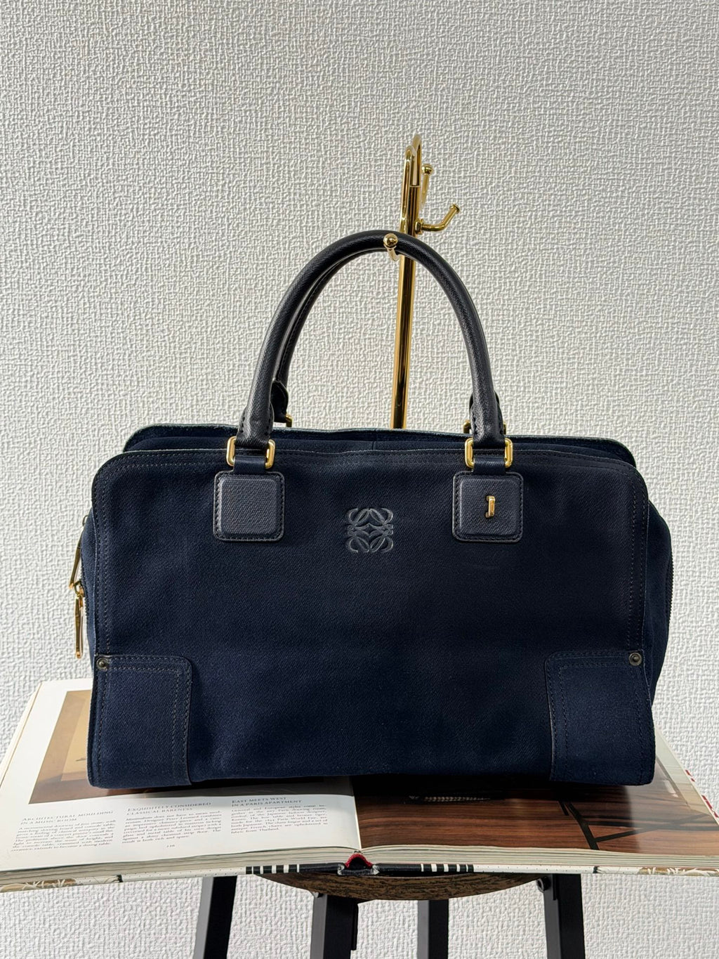 LOEWE Amazona 23 2way mini Boston shoulder bag