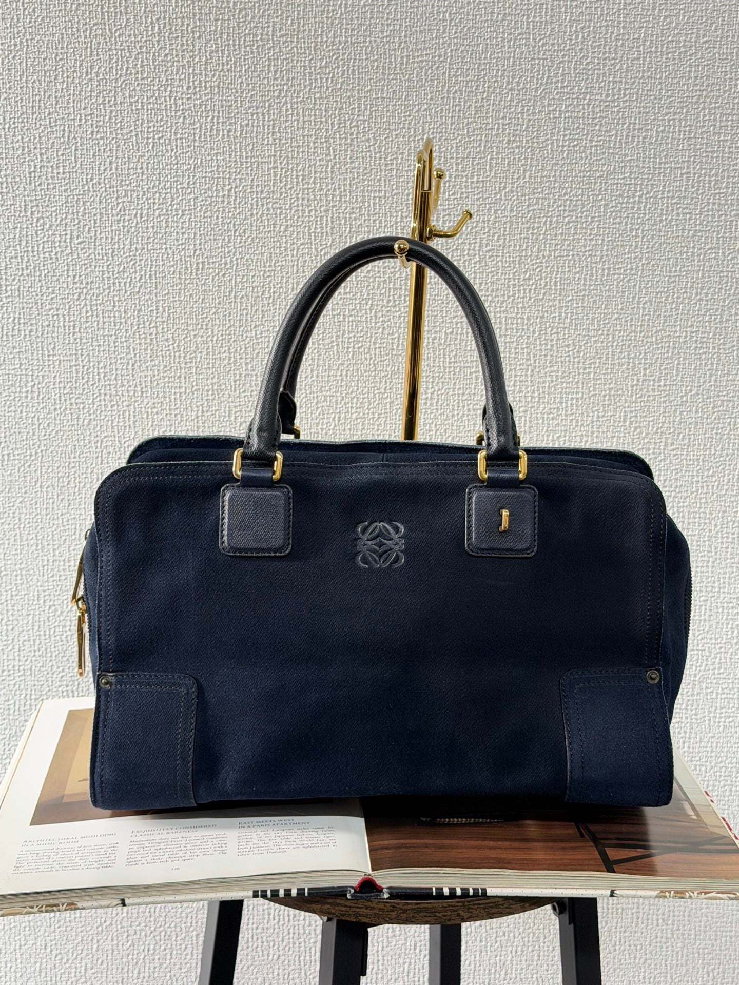 LOEWE Amazona 23 2way mini Boston shoulder bag