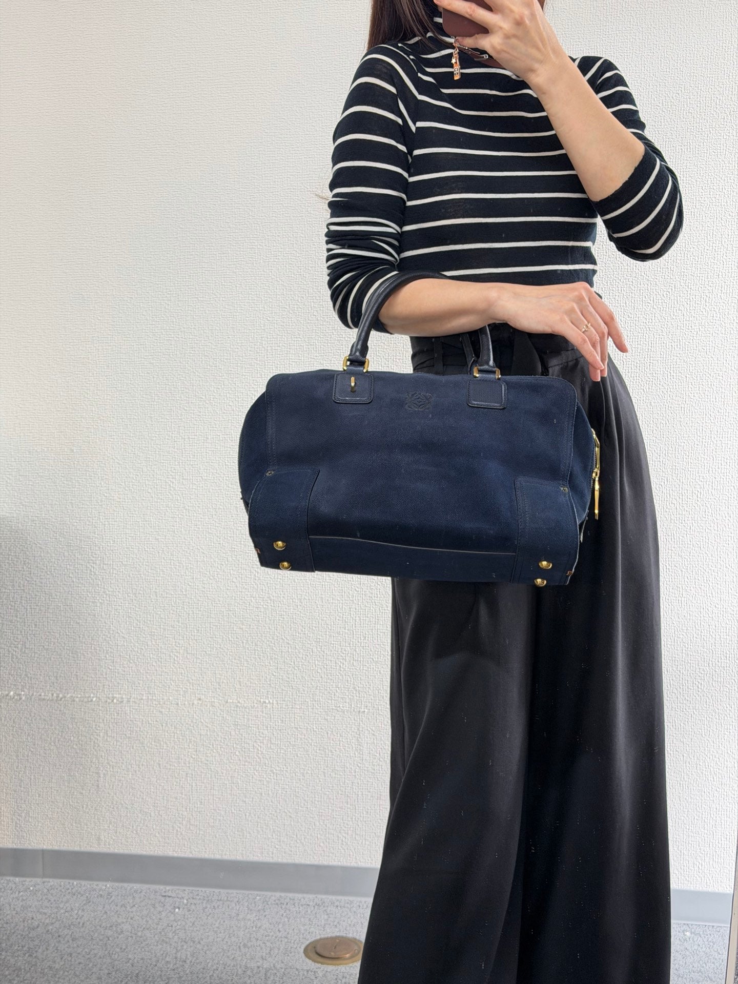 LOEWE Amazona 23 2way mini Boston shoulder bag