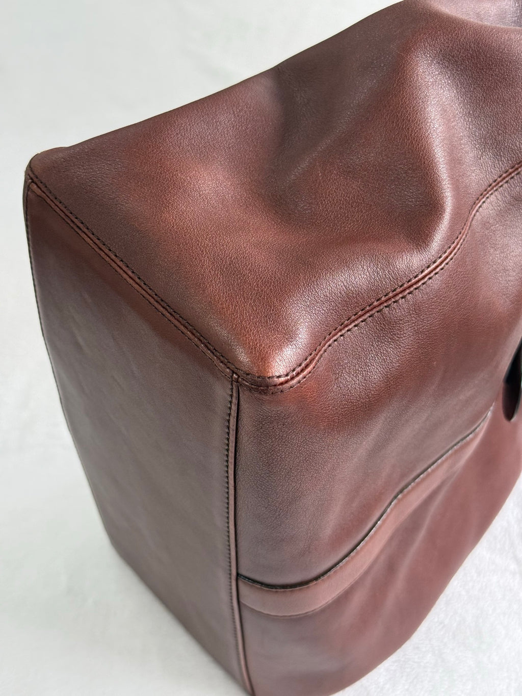 CHANEL  CC Turnlock Leather Totebag