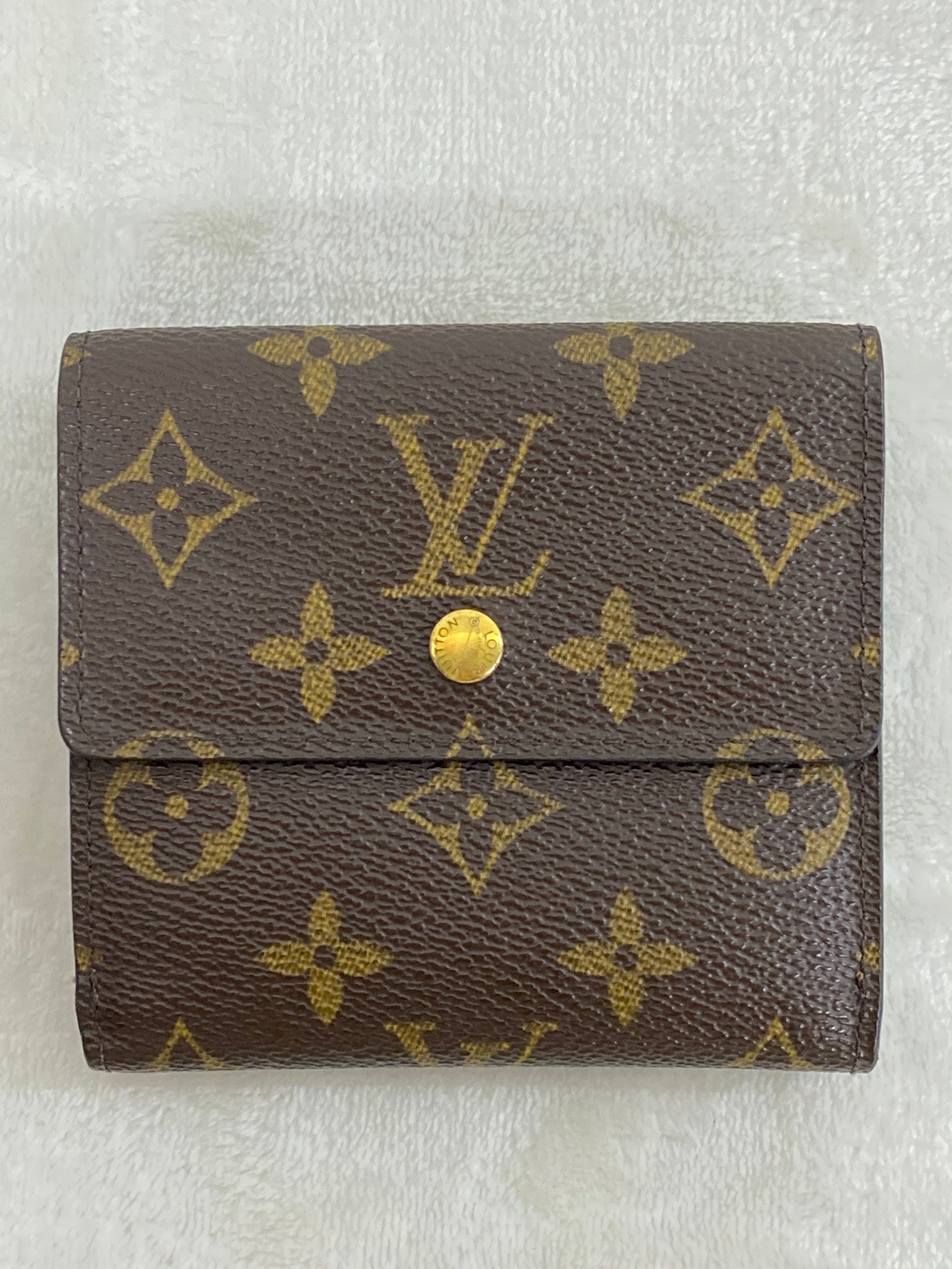 LOUIS VUITTON  Monogram  Bifold Wallet Brown