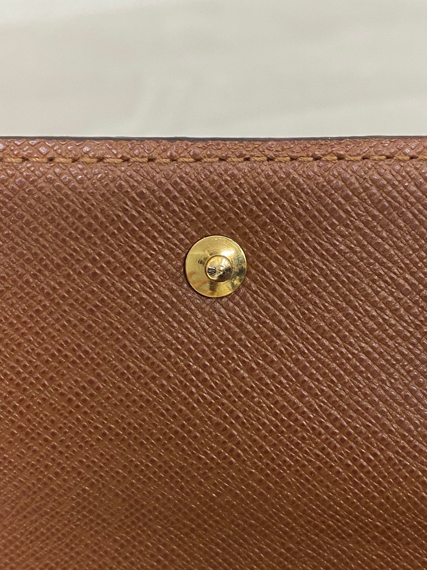 LOUIS VUITTON  Monogram  Bifold Wallet Brown
