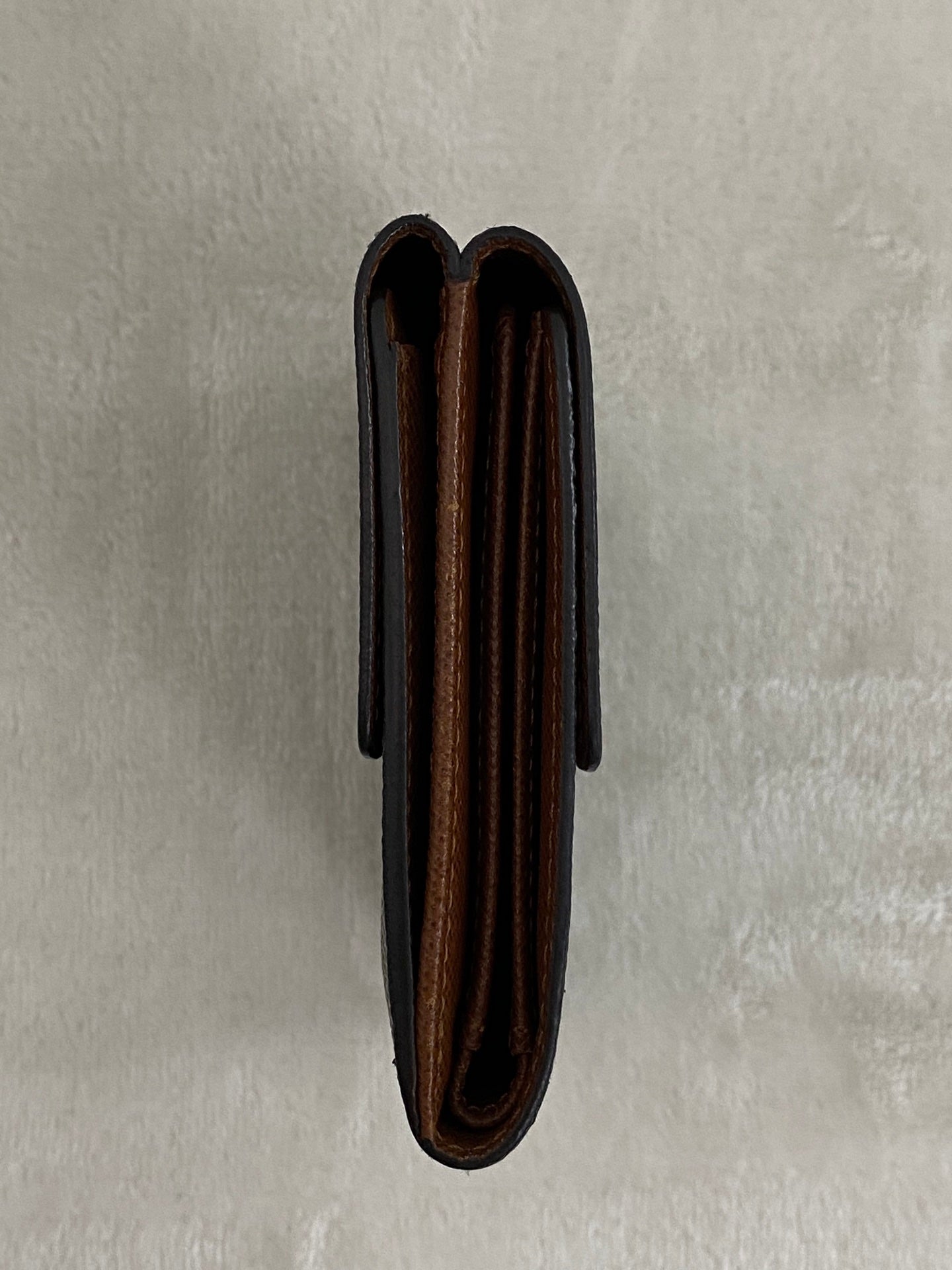 LOUIS VUITTON  Monogram  Bifold Wallet Brown