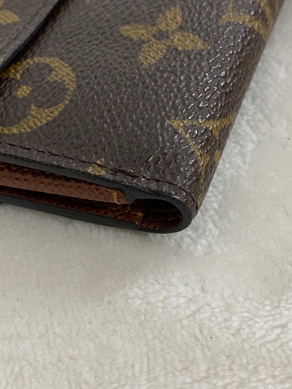 LOUIS VUITTON  Monogram  Bifold Wallet Brown