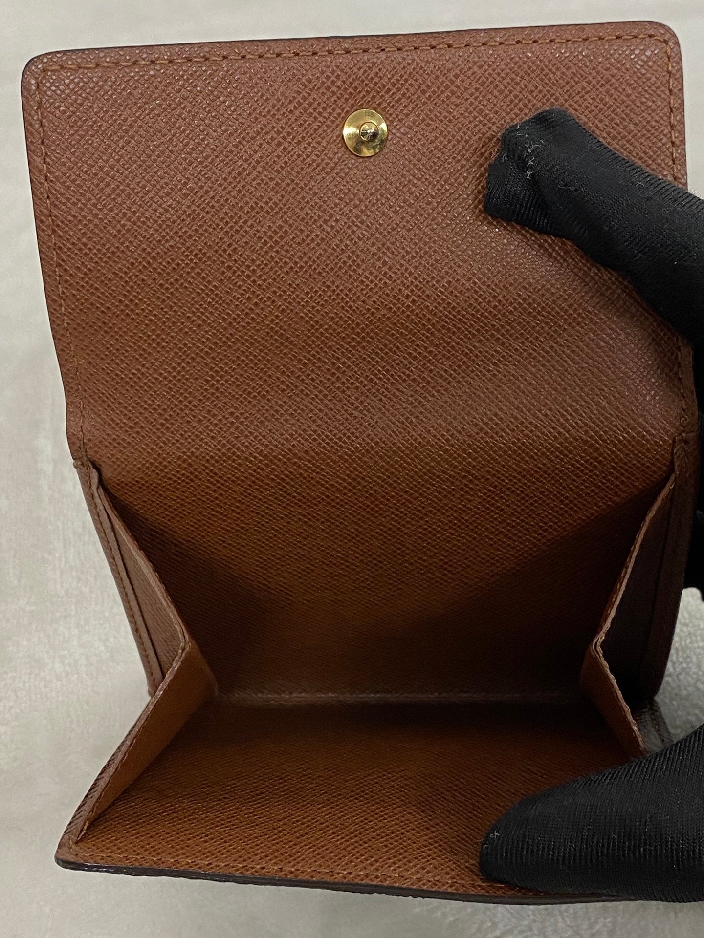 LOUIS VUITTON  Monogram  Bifold Wallet Brown