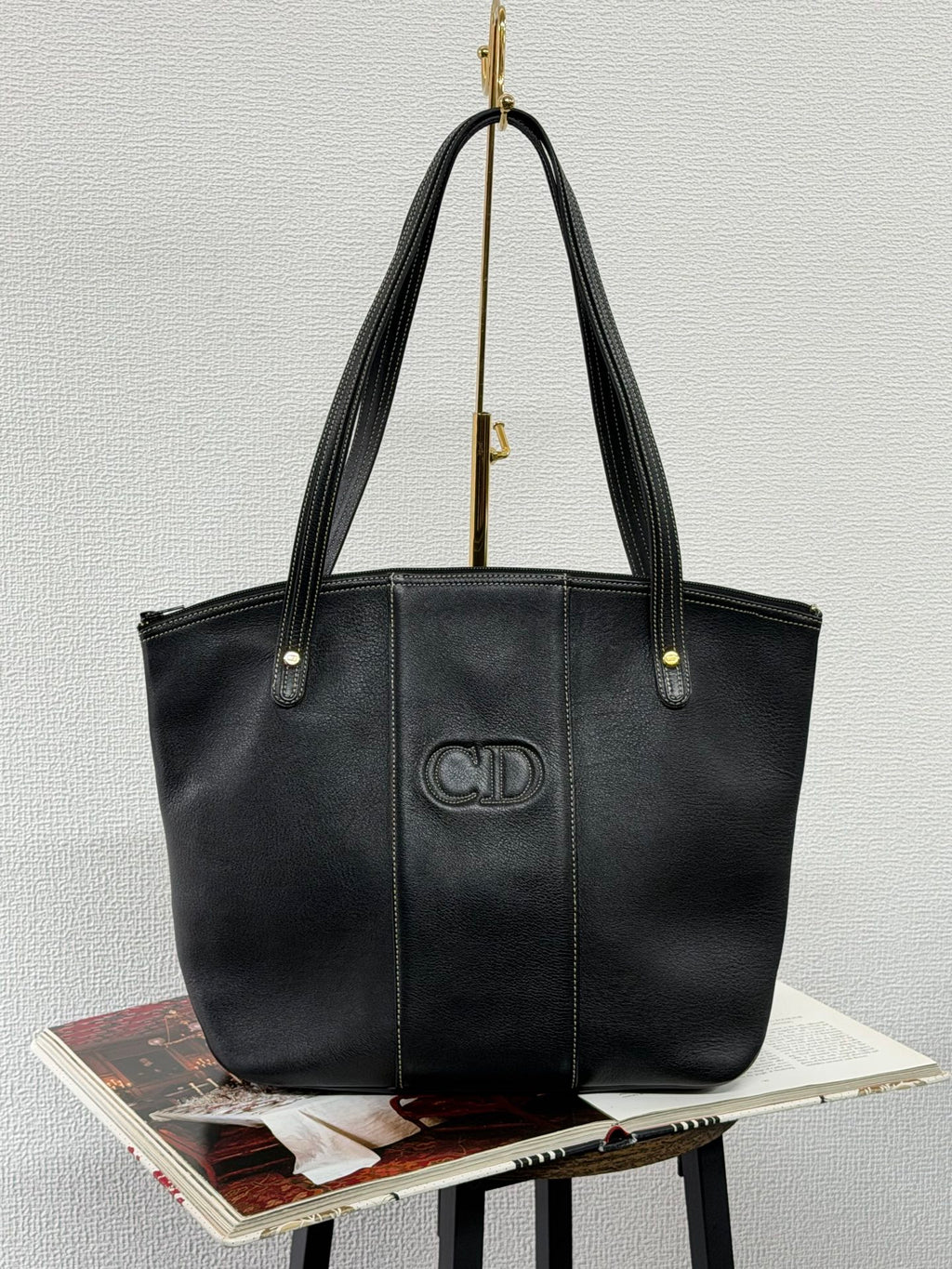 Christian Dior logo CD Totebag