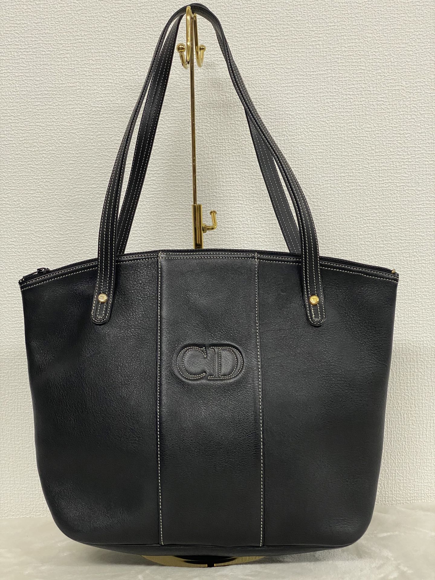 Christian Dior logo CD Totebag