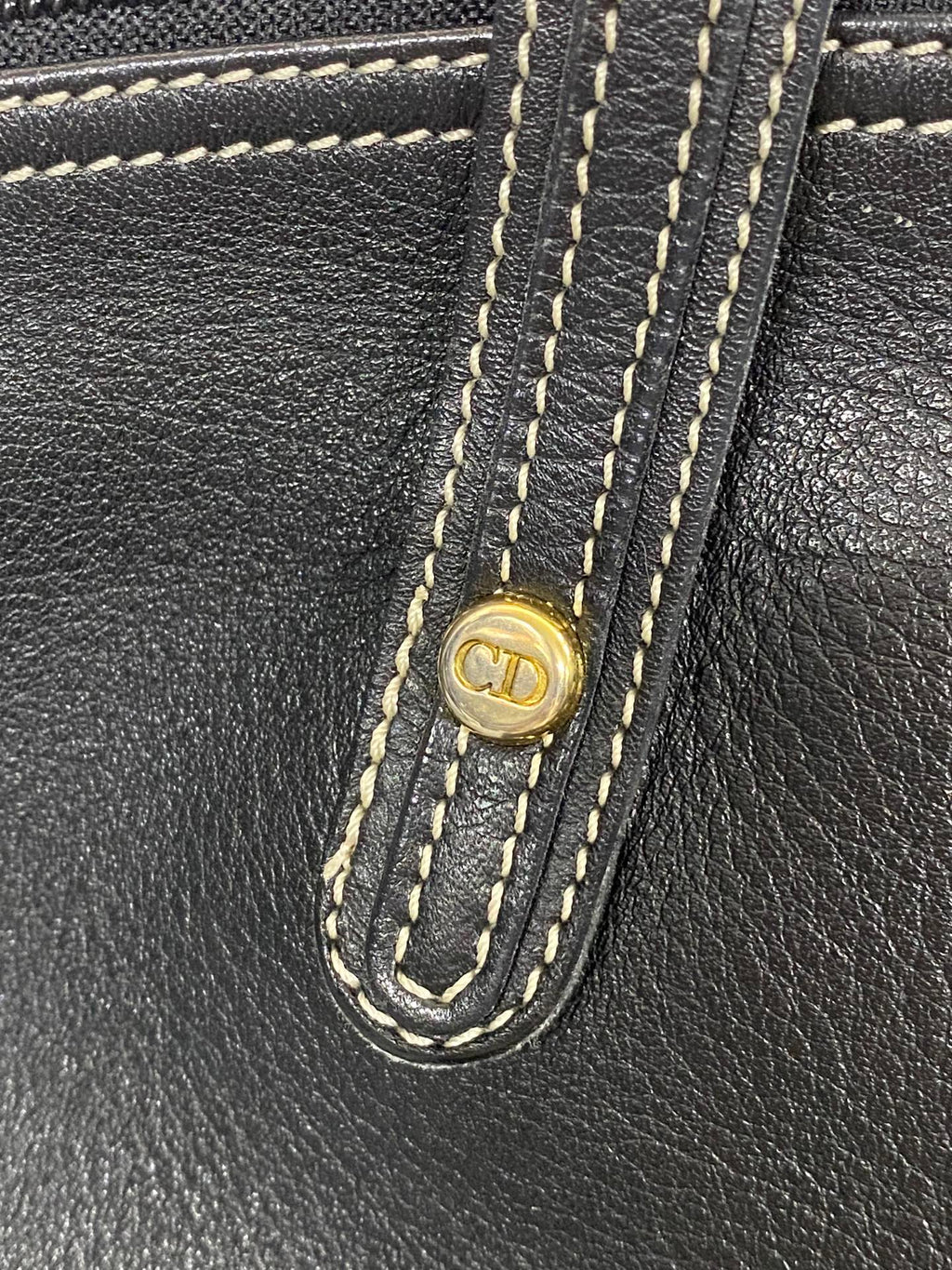 Christian Dior logo CD Totebag