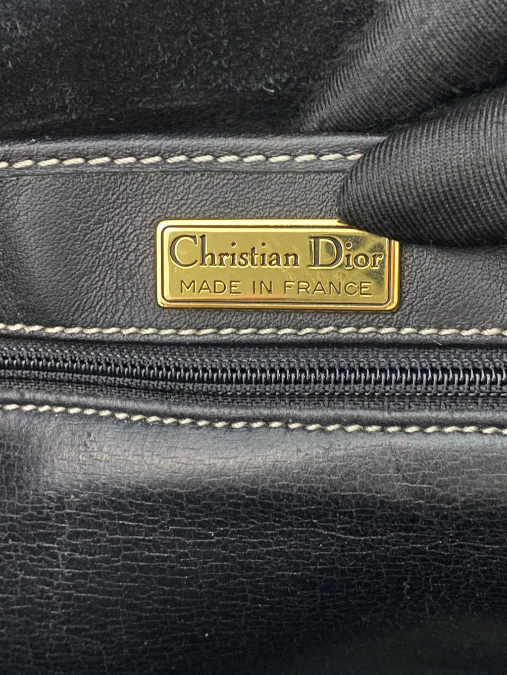 Christian Dior logo CD Totebag