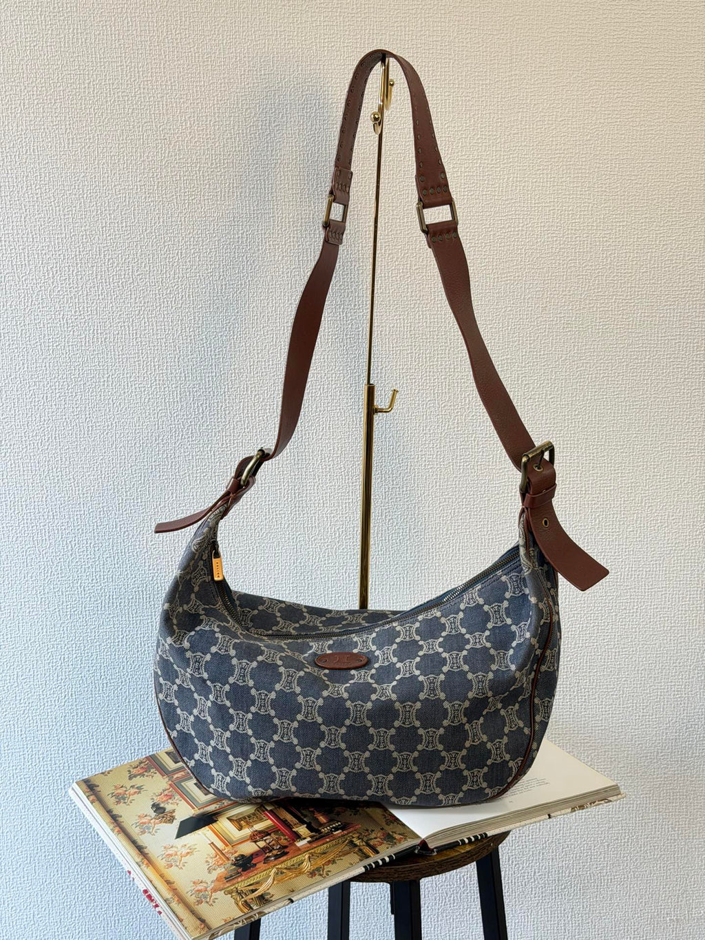 CELINE Macadam Denim Hobo bag