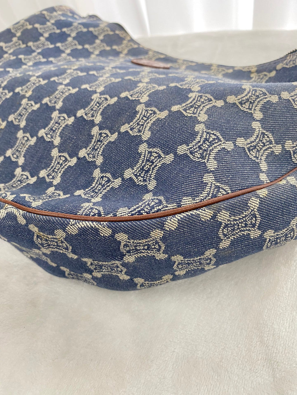 CELINE Macadam Denim Hobo bag