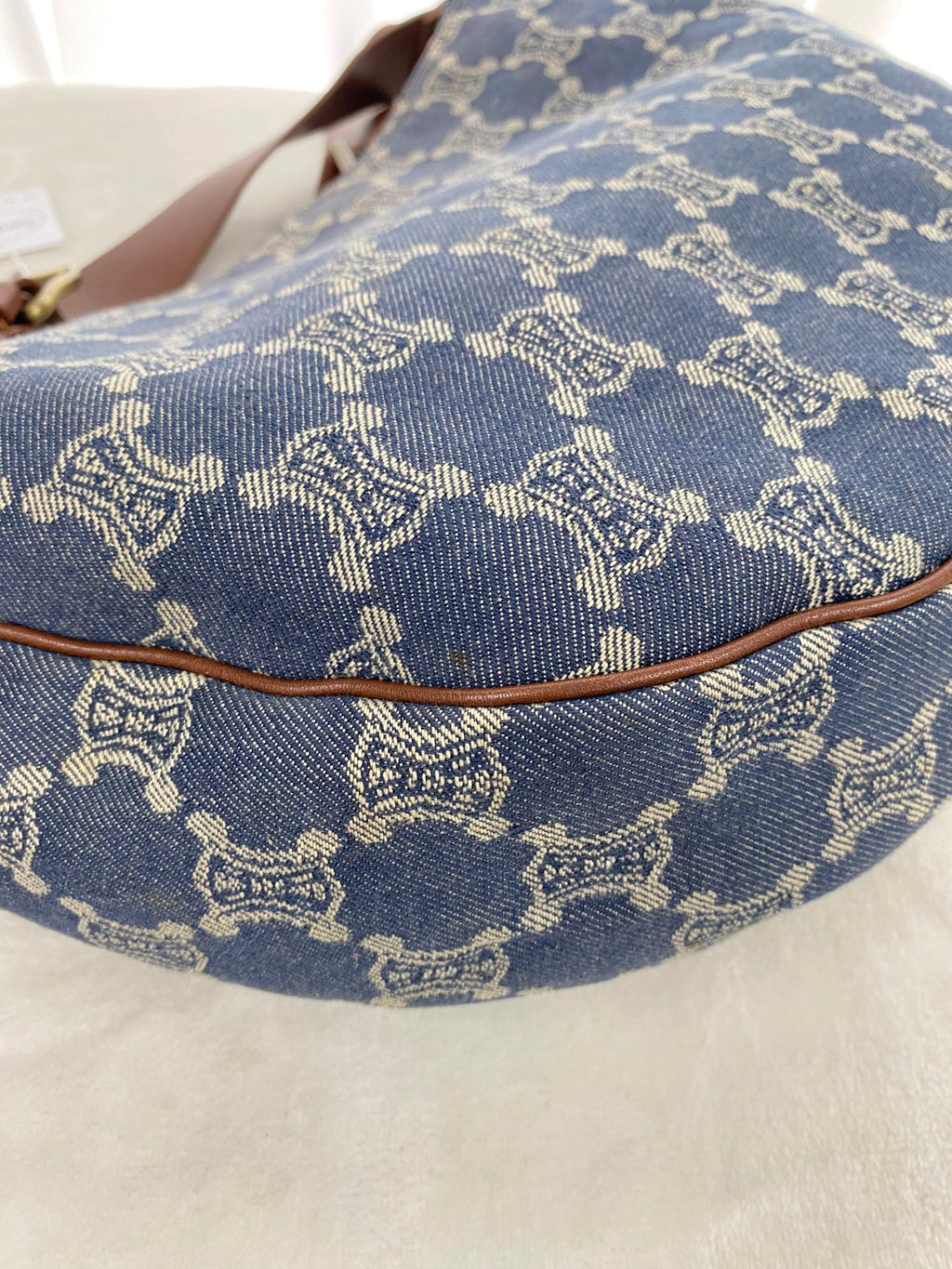 CELINE Macadam Denim Hobo bag