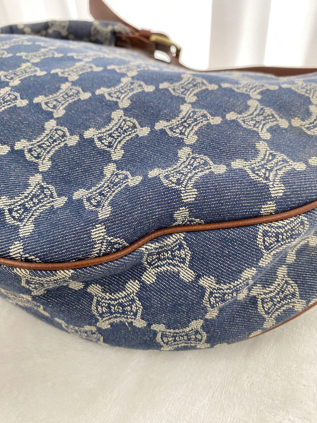 CELINE Macadam Denim Hobo bag