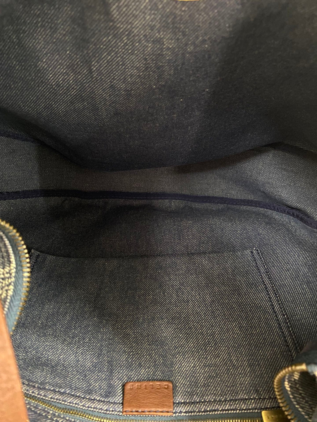 CELINE Macadam Denim Hobo bag