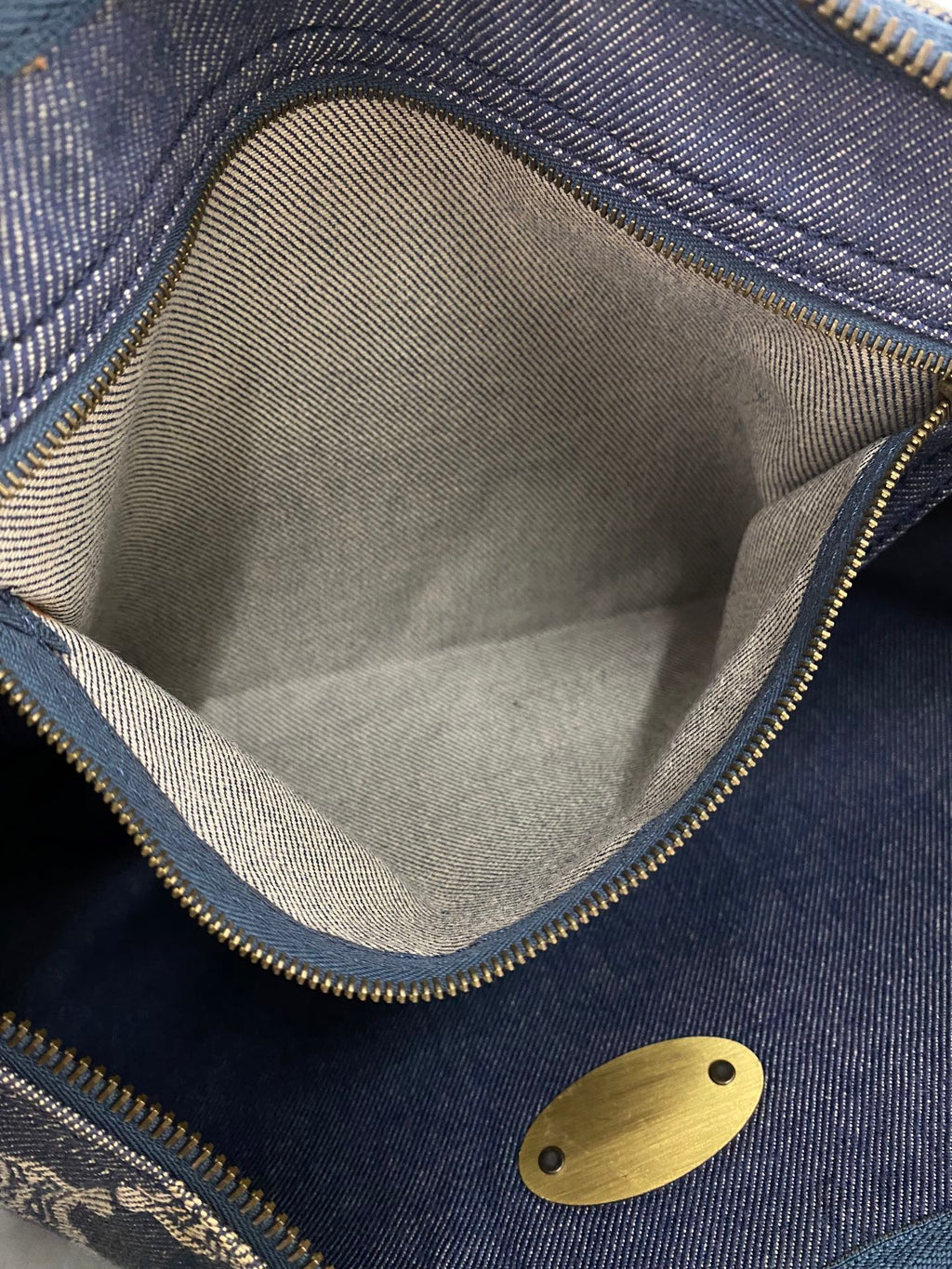 CELINE Macadam Denim Hobo bag