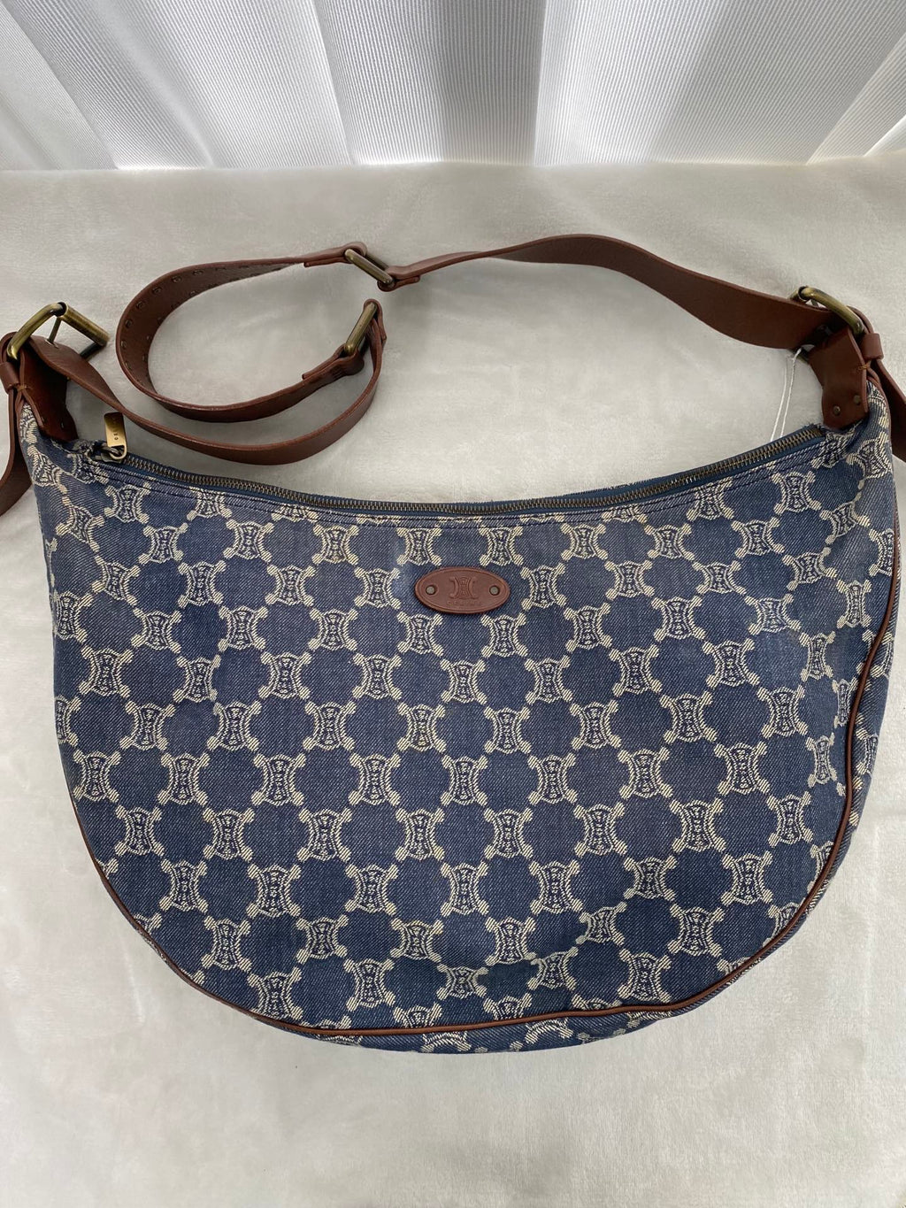 CELINE Macadam Denim Hobo bag