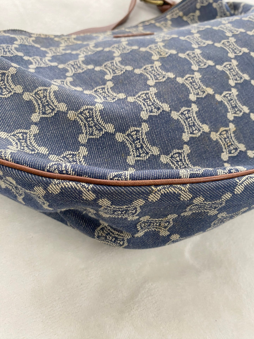 CELINE Macadam Denim Hobo bag