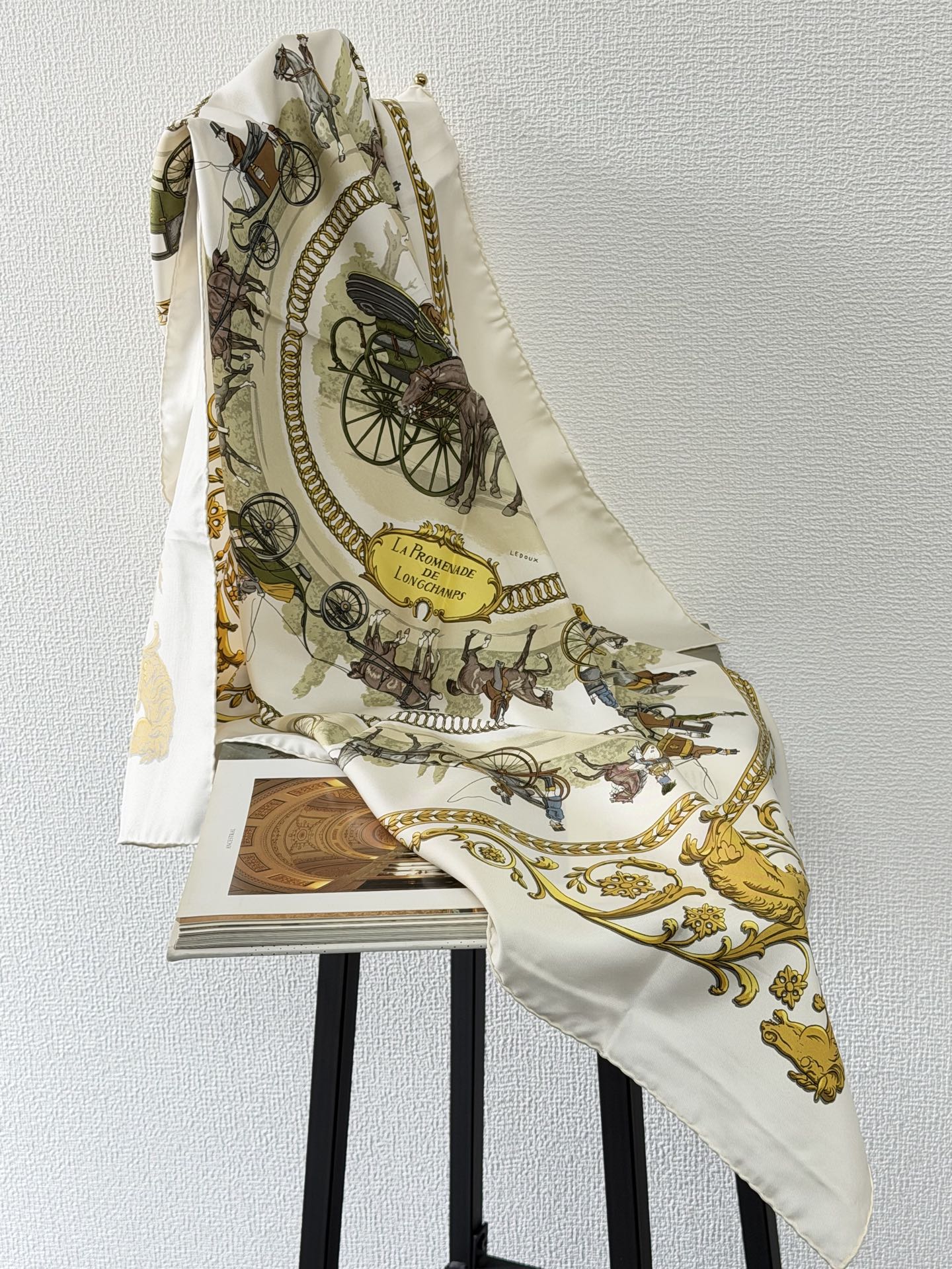 Hermes Silk Scarf