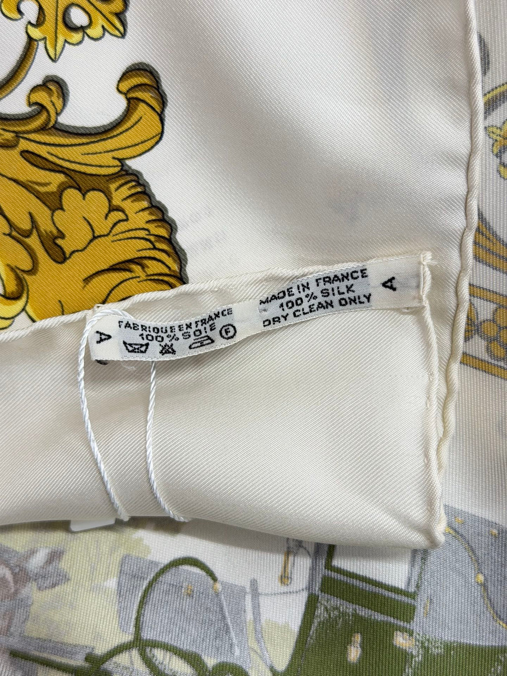 Hermes Silk Scarf