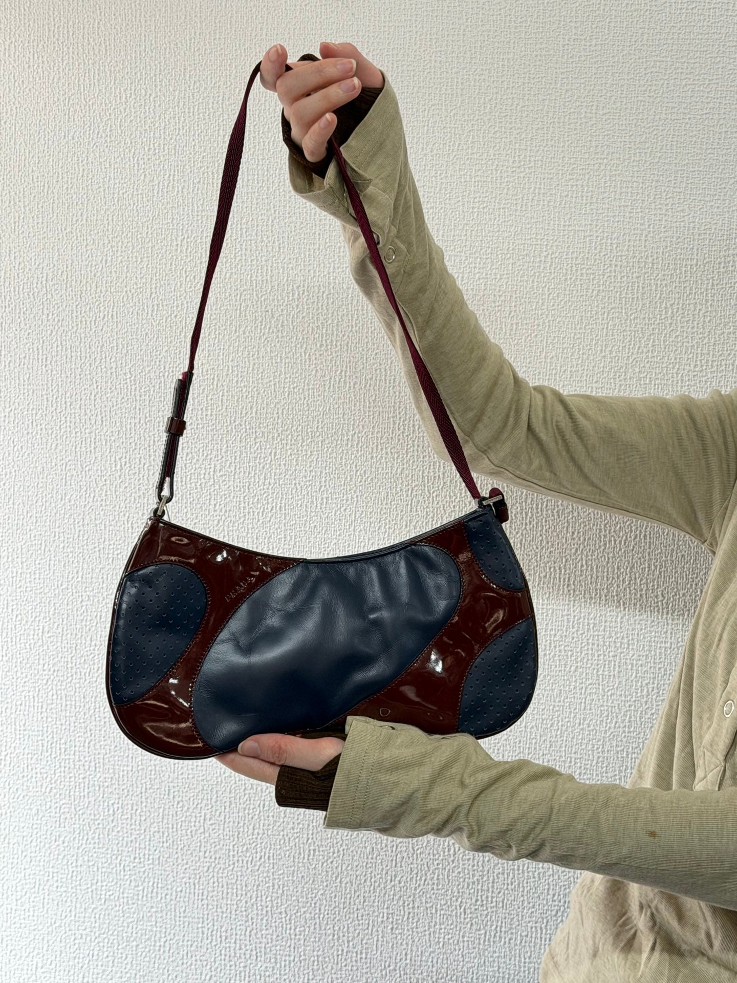 PRADA Patent Shoulderbag