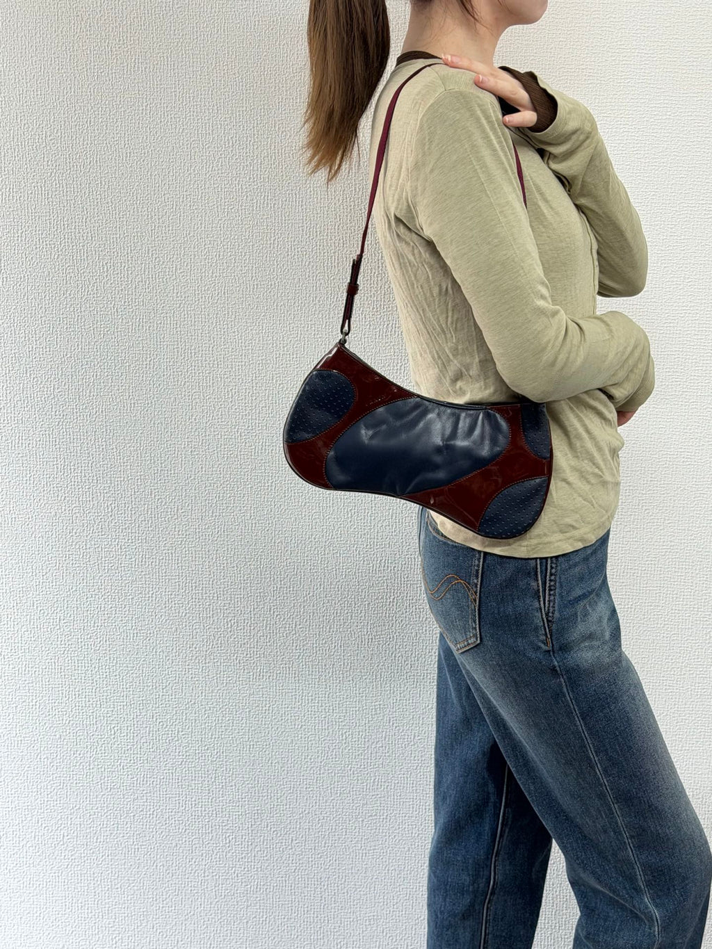 PRADA Patent Shoulderbag
