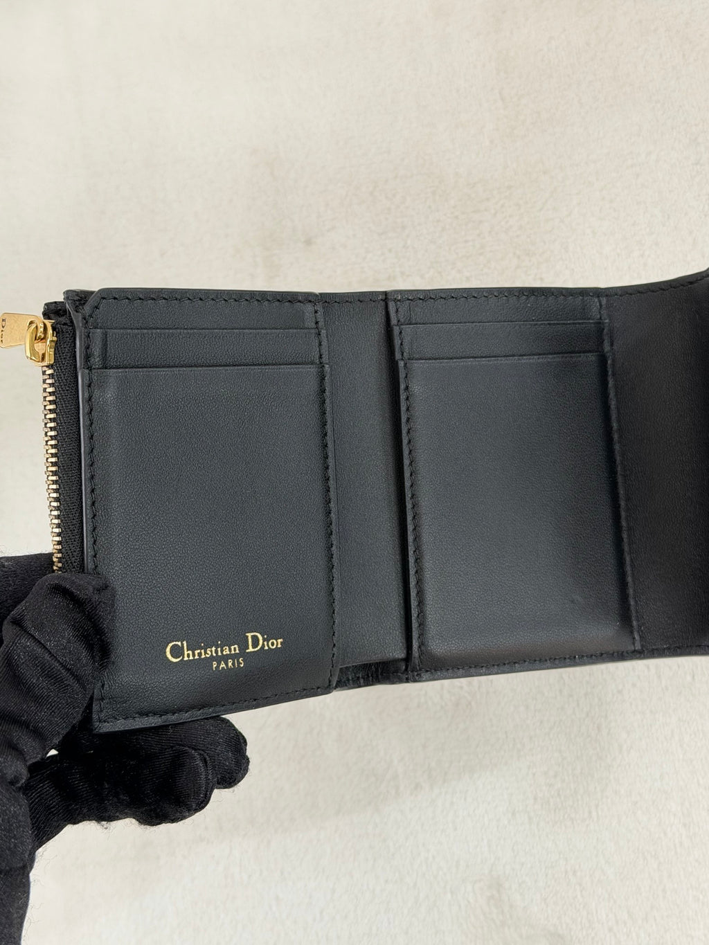 CHRISTIAN DIOR D'Logo Genuine  Wallet