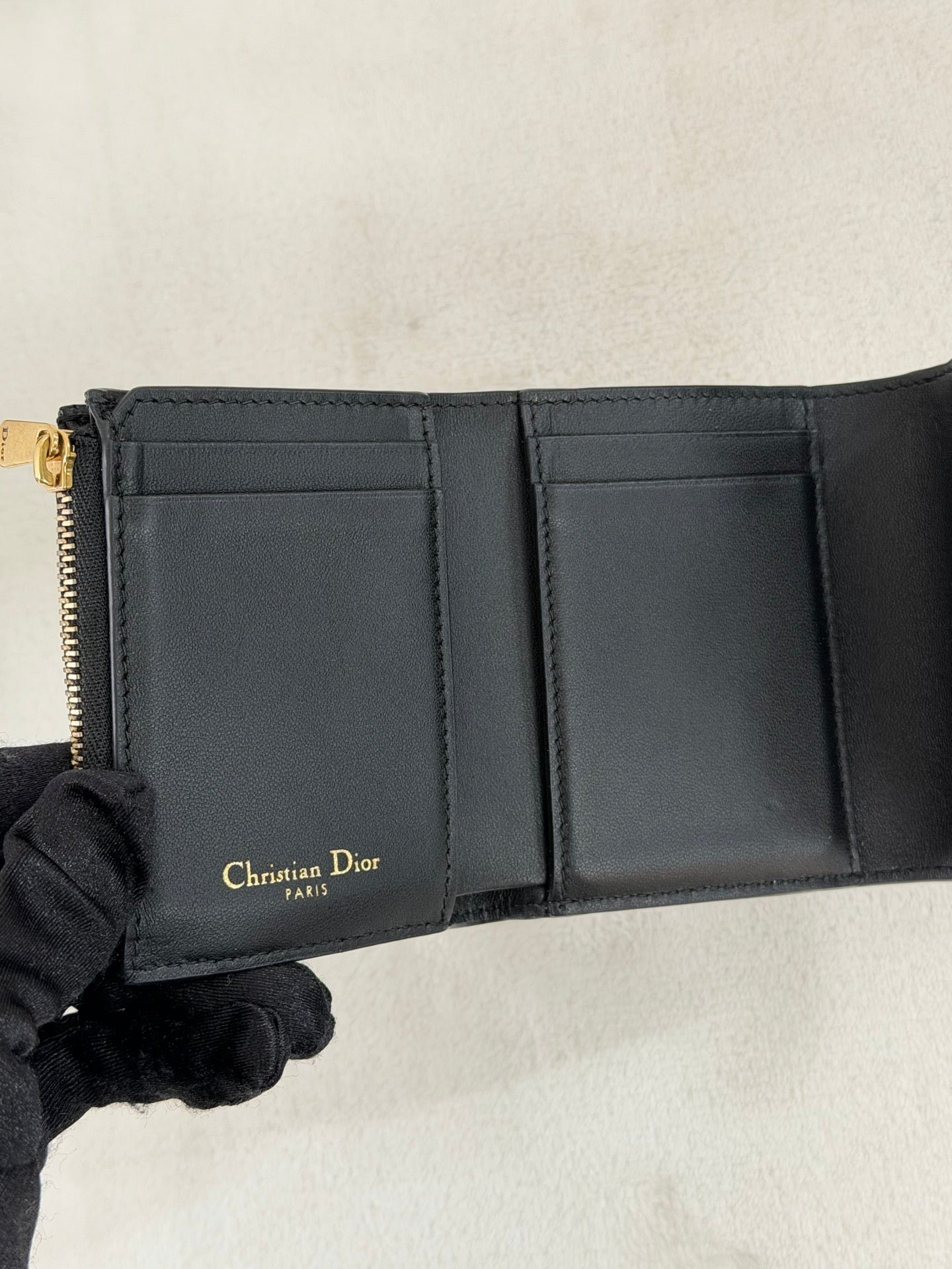 CHRISTIAN DIOR D'Logo Genuine  Wallet