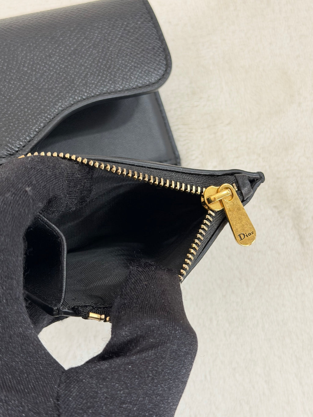 CHRISTIAN DIOR D'Logo Genuine  Wallet