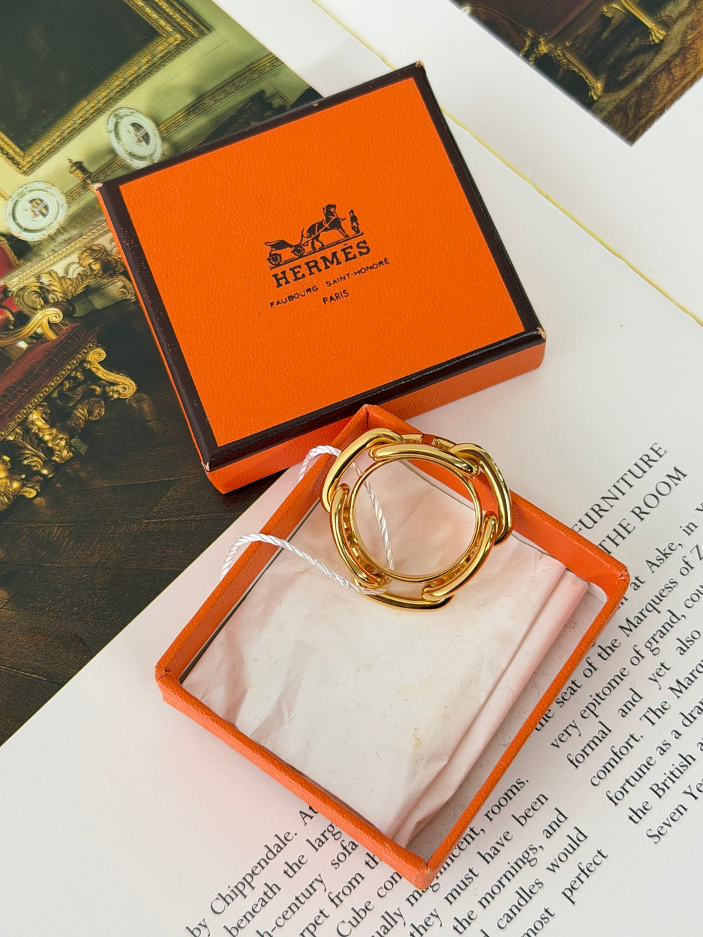 HERMES Scarf Ring