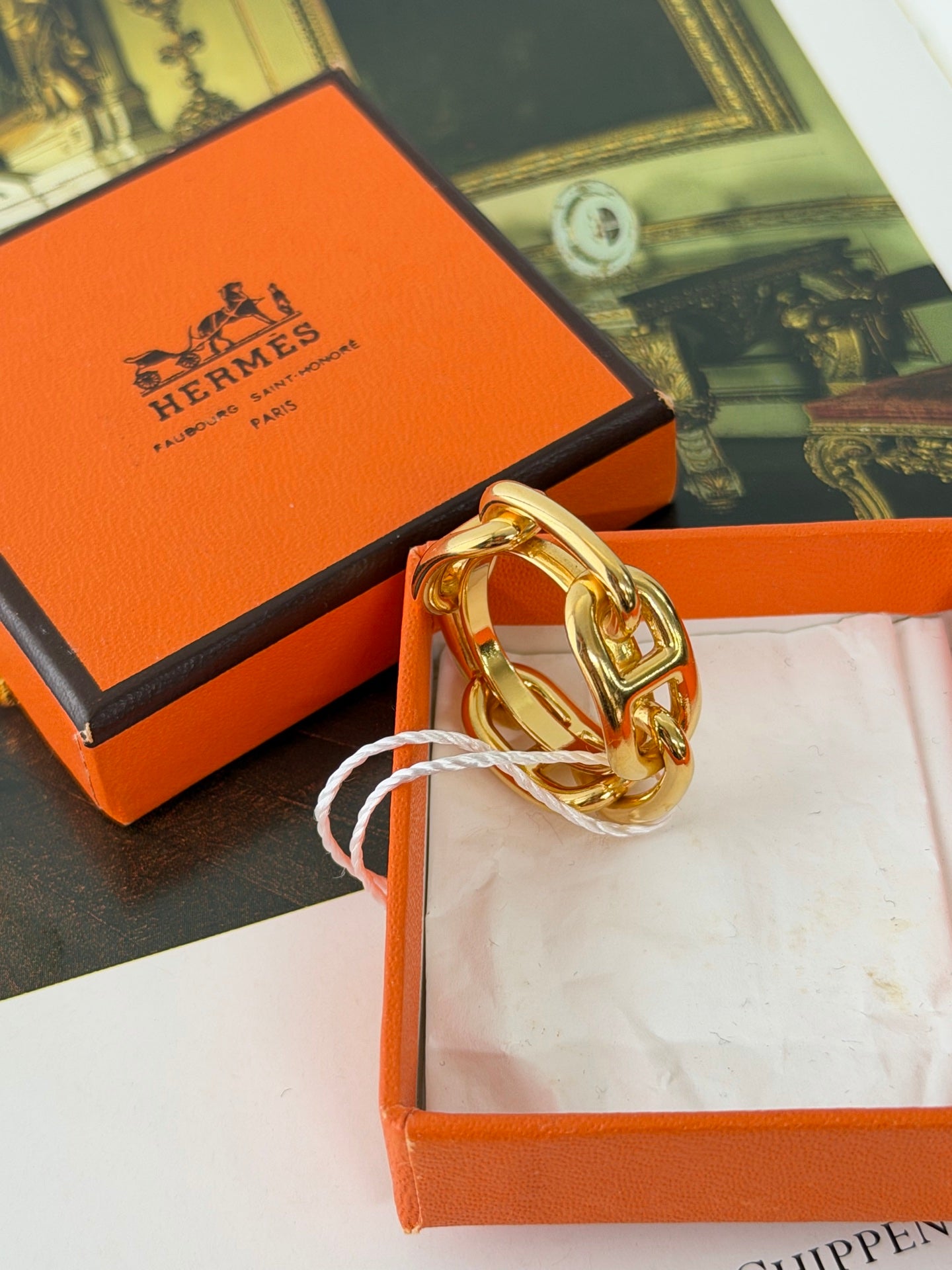 HERMES Scarf Ring