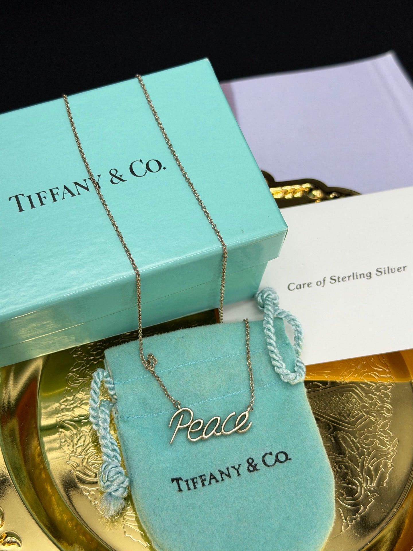 TIFFANY 'Peace' Necklace