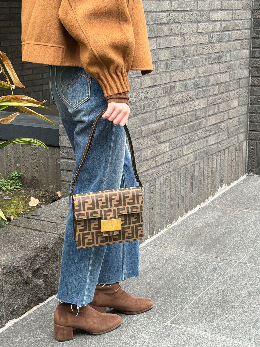 FENDI Zucca Shoulderbag