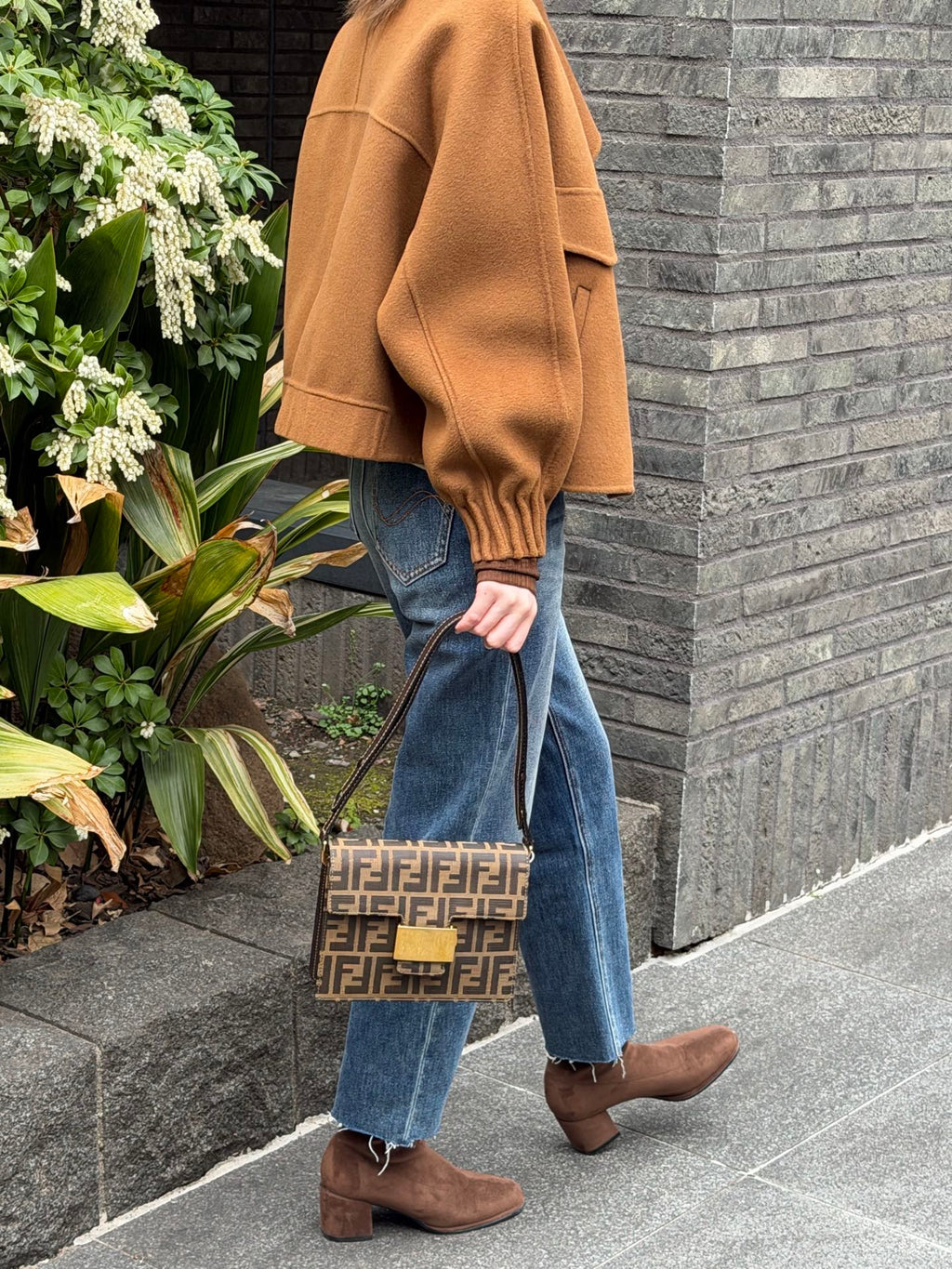 FENDI Zucca Shoulderbag